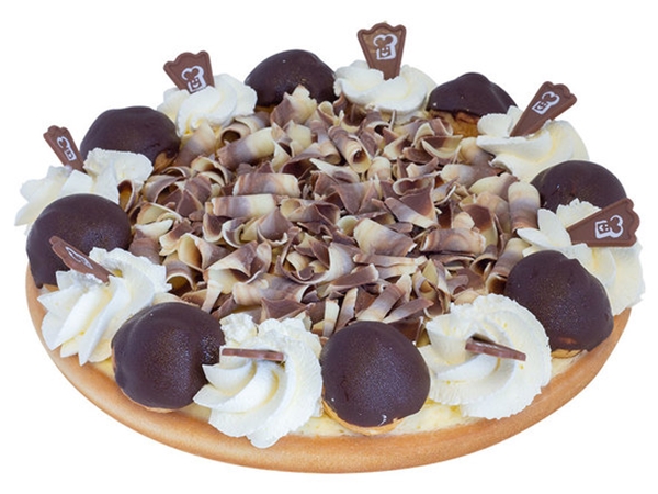 Bossche bollen vlaai groot