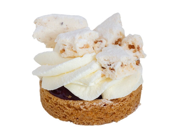 Kersen-schuimgebakje